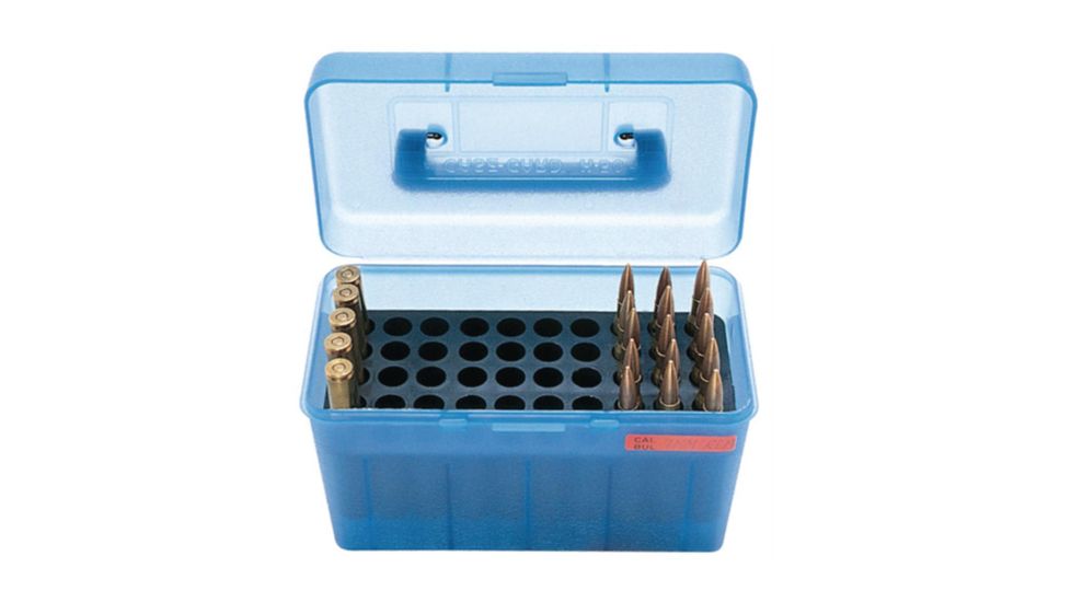 USED MTM H50 Ammunition Box .333/.404 Jeffery to .465 Blue, EDEMO1