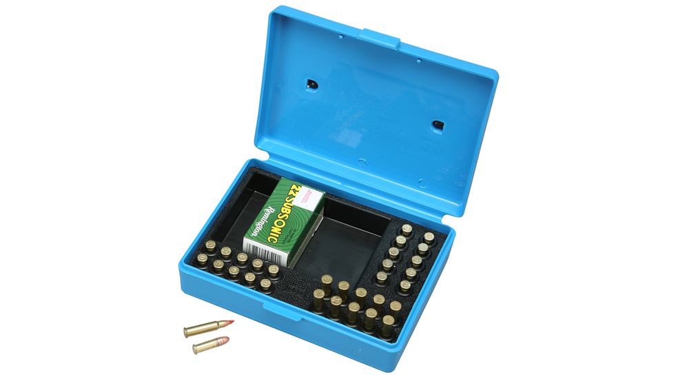 MTM SB-22 Small Bore Ammo Box .22 Rust Holds 130 Rounds