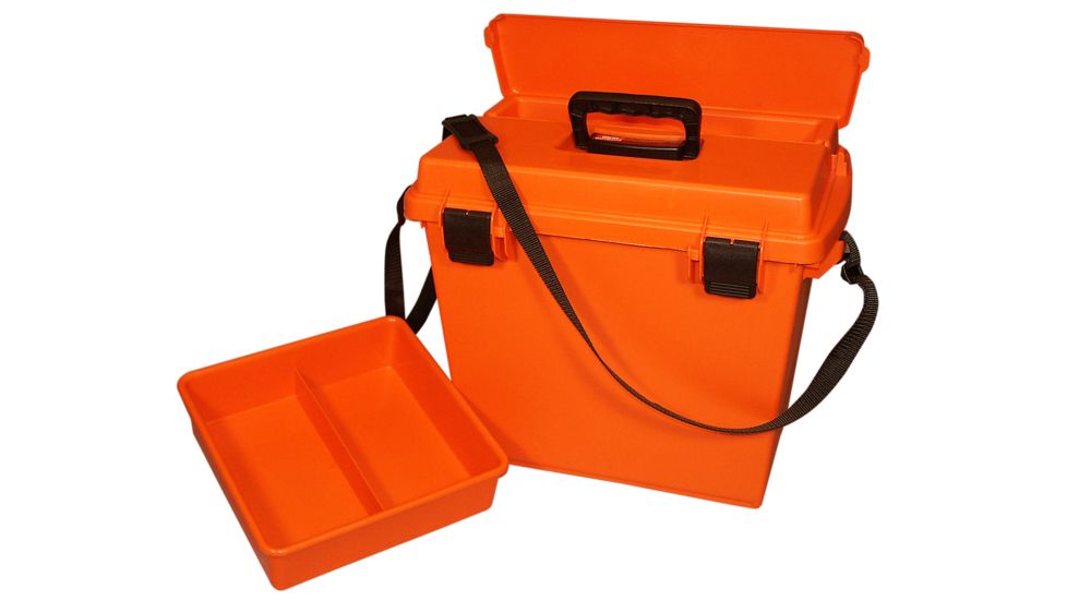 MTM Sportsmens Plus All-Around Utility Dry Box, Orange 18x13x15