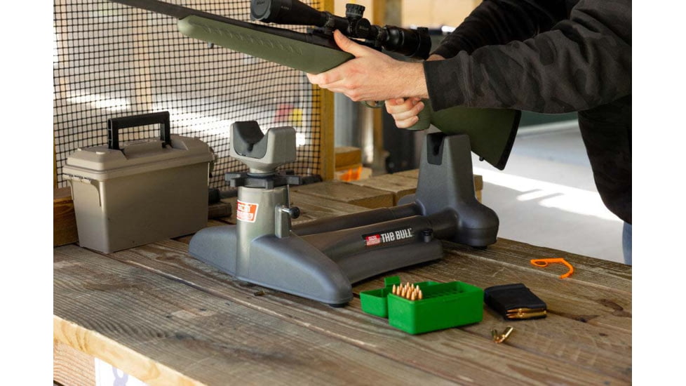 MTM The Bull Rifle Rest, Dark Gray, TBRR