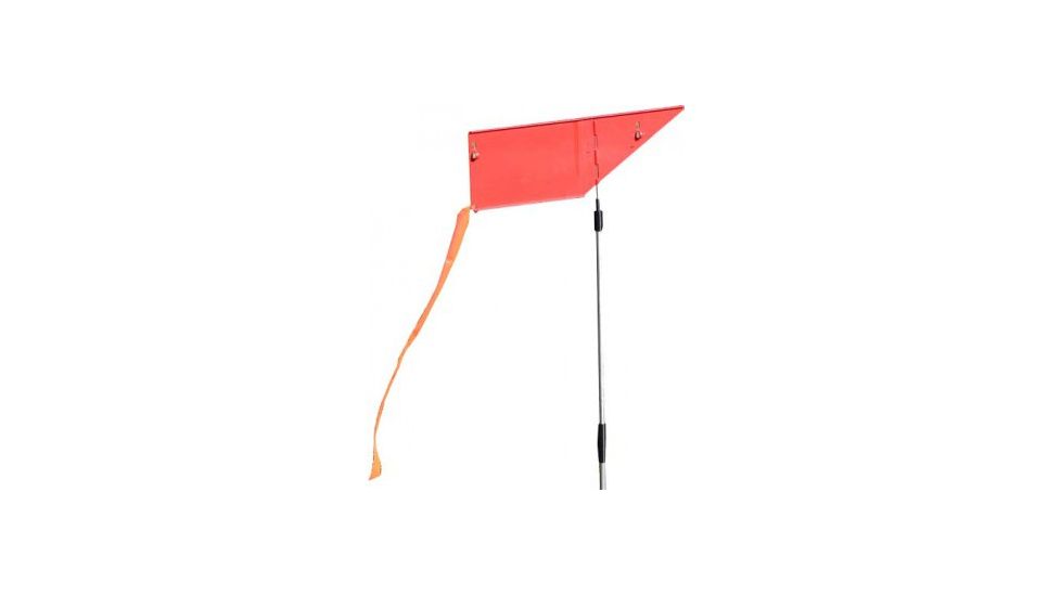 Mtm Wind Reader Shooting Range Flag Orange W/flag And Stake