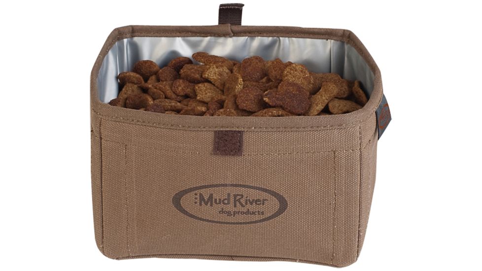 Mud River Oasis Food Bowl, Brown, 10.5 cups/84.5oz MR2010