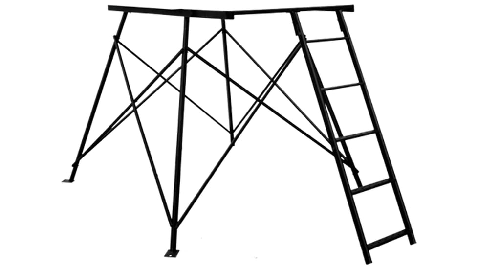 Muddy Deluxe 5ft Tower Hunting Blind Extension Kit, Black, MUD-BBT210