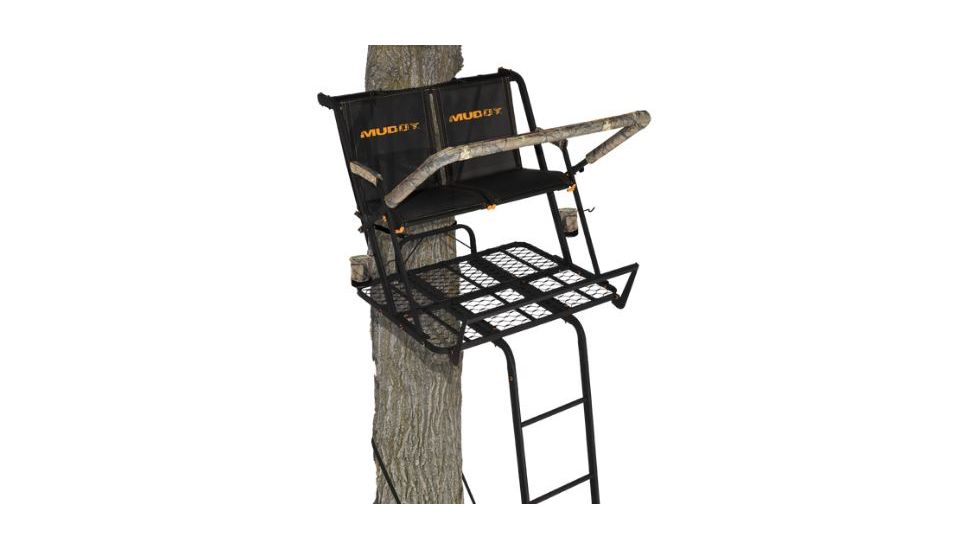 Muddy Nexus 2-Man Ladderstand, Black/Camo, MLS2600