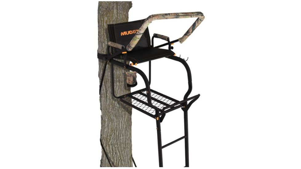 Muddy Odyssey Ladderstand, Black/Camo, MLS1750