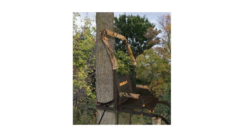 Muddy Odyssey Ladderstand, Black/Camo, MLS1750
