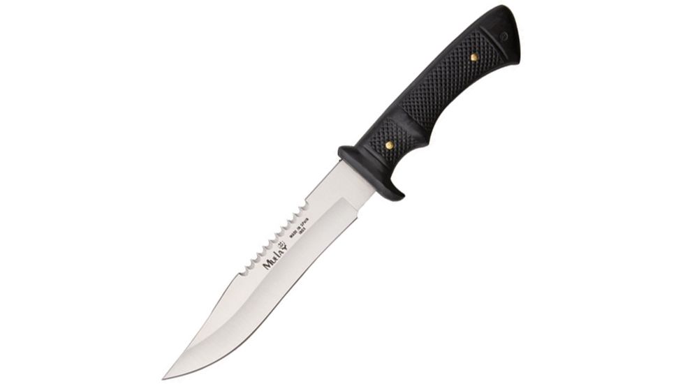 Muela Fixed Blade SS Sawback Blade, Knife MUE92005