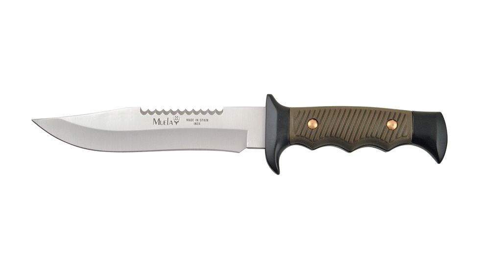 Muela Survival 420C Sawback Bowie Blade, 10.75in. CI5161