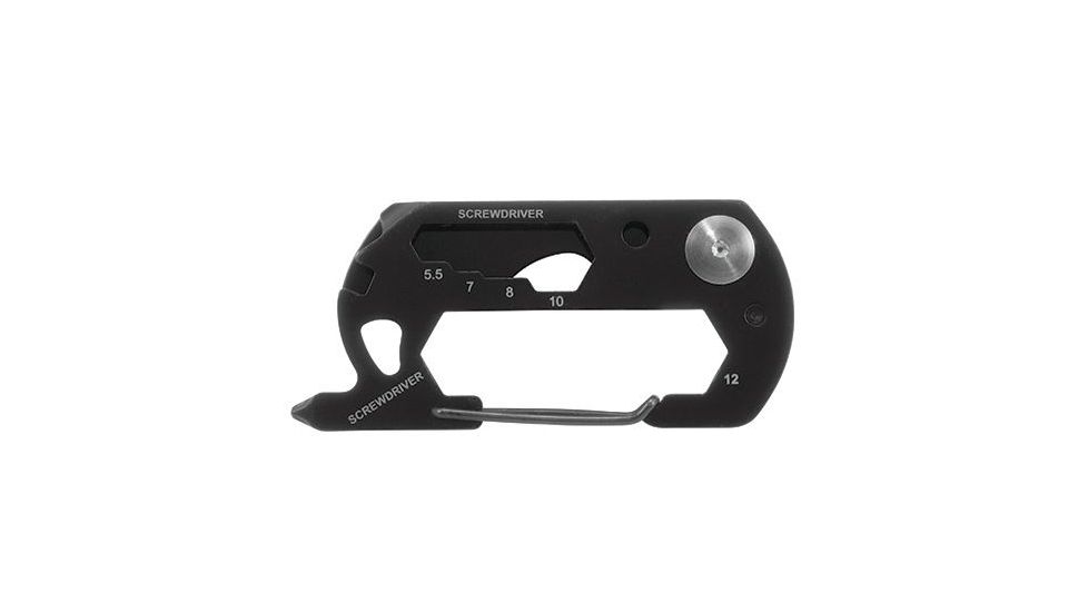 Munkees 13-Function Card Tool, Assorted, 1 Year Limited Warranty, MUN-25340