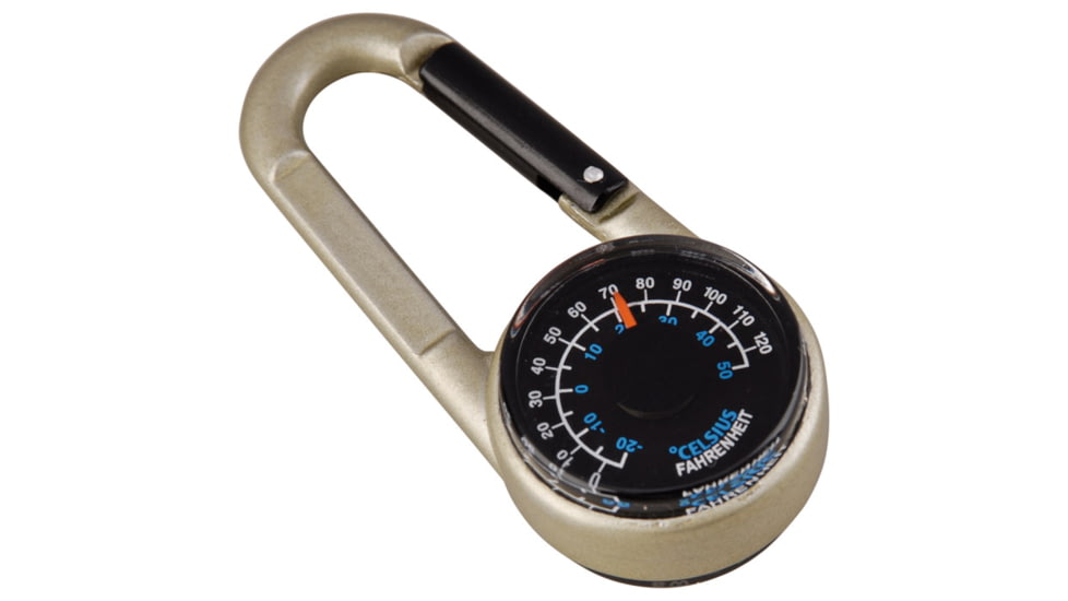 Munkees Carabiner Compass with Thermomter, 3135