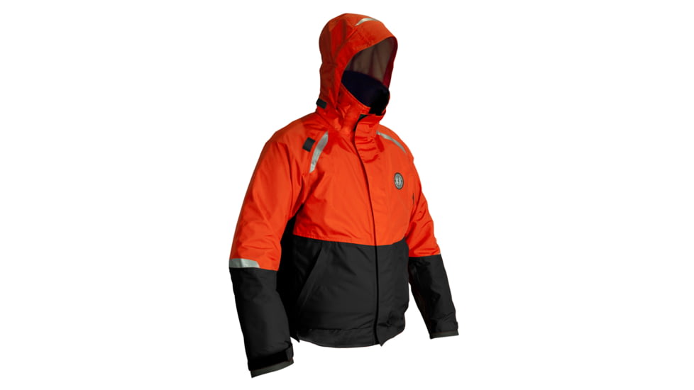 Mustang Survival Catalyst Bomber Jacket - Large - Orange/Black 43037