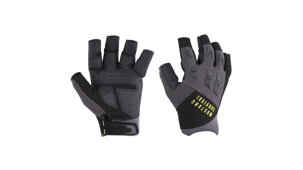 Mustang Survival EP 3250 Open Finger Gloves - Grey/Black - Medium, MA600402-262-M-228