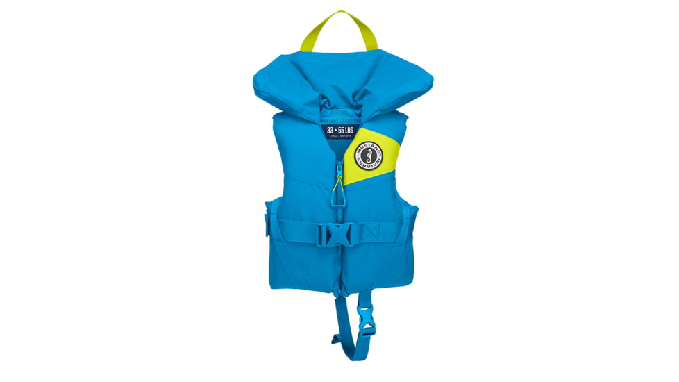 Mustang Survival Lil' Legends 100 Child Foam PFD - 30-50lbs - Azure Blue 75073