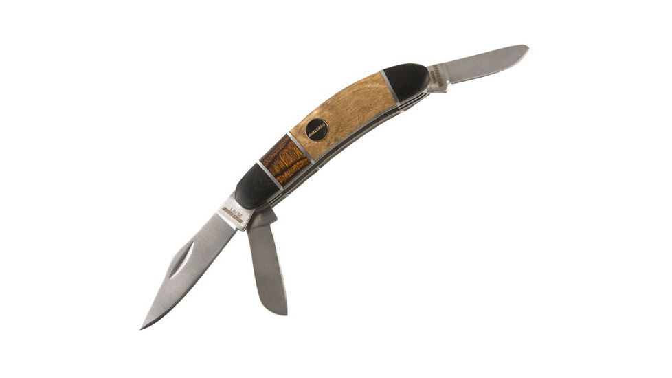 Mustang Tri-Color Lll Raiz, Pakka &amp; Black Wood Handle FP20781