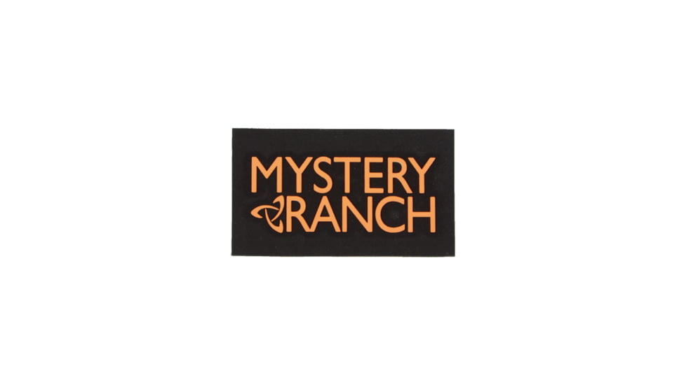 Mystery Ranch Faux Real Leather Morale Patch, Black, OS, 112486-001-00