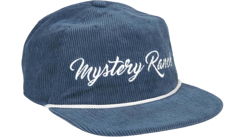 Mystery Ranch MR Script Corduroy Hat, Indigo, One Size, 113110-419-00