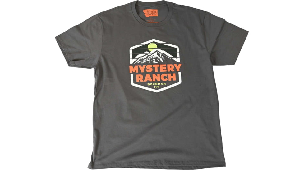 Mystery Ranch Over the MTN T-Shirt, Graphite, Large, 112669-009-40