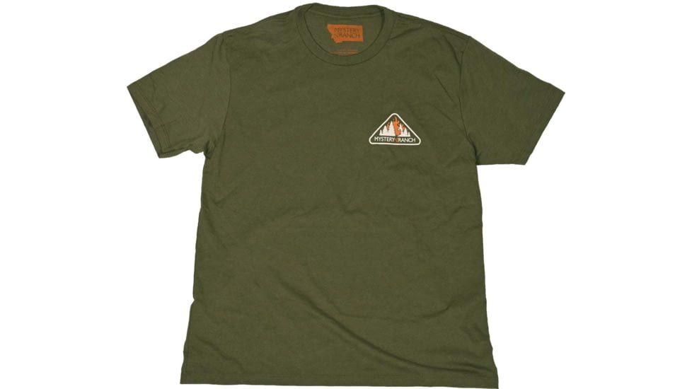 Mystery Ranch Smokey Short Sleeve T-Shirt - Mens, Military Heather, Medium, 112590-336-30