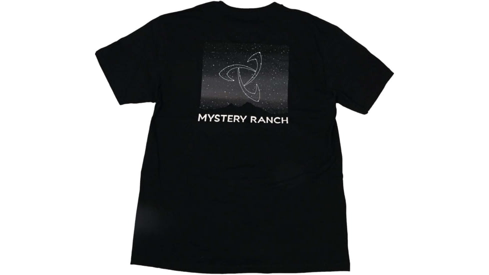 Mystery Ranch Stargazer Short Sleeve T-Shirt - Mens, Black, Medium, 112591-001-30