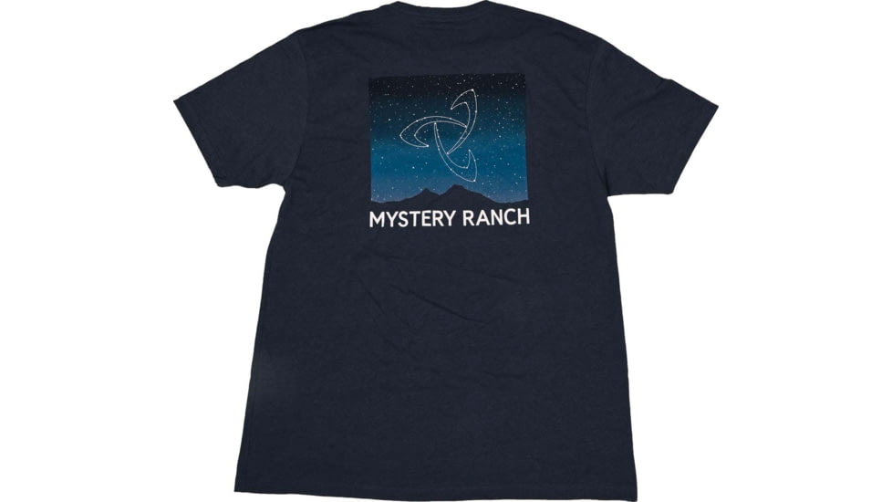 Mystery Ranch Stargazer Short Sleeve T-Shirt - Mens, Navy Heather, Extra Large, 112591-437-50