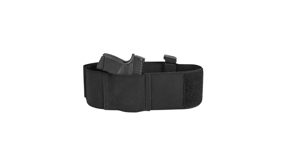 N8 Tactical Flex Concealment Band IWB Holster, Multi Fit, Ambidextrous, Latex/Polyester, Black, Medium, FCB-M