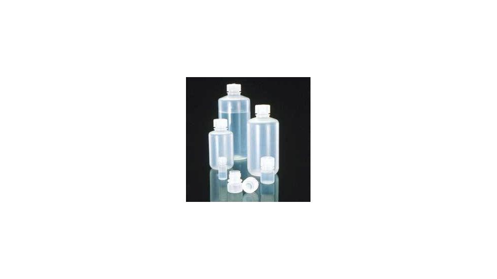 Nalge Nunc Boston Round Bottles, Polypropylene, Narrow Mouth, NALGENE 2006-0016