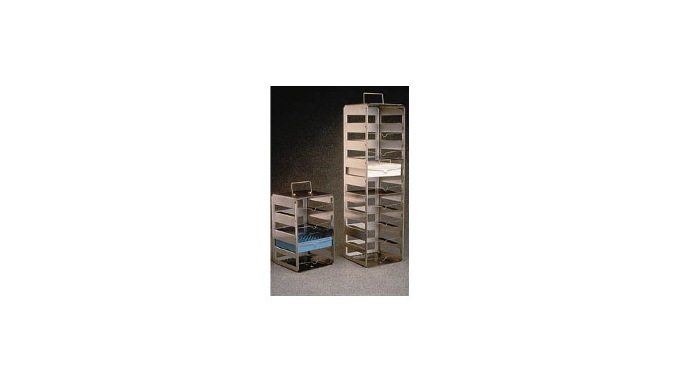 Nalge Nunc CryoBox Racks, Stainless Steel, NALGENE 5036-0009