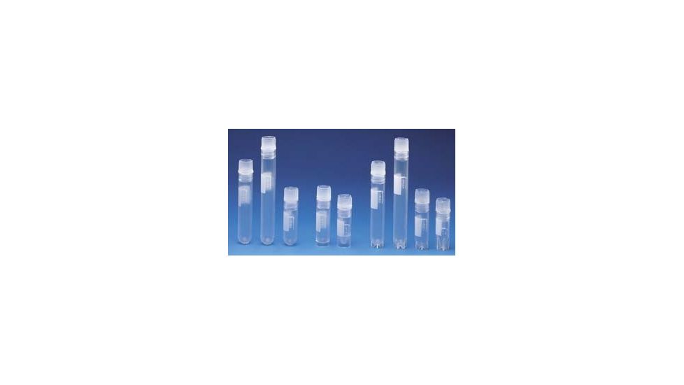 Nalge Nunc CryoTube Vials, Polypropylene, Internal Thread with Screw Cap, NUNC 368632 Skirted Self-Standing Vials Round-Bottom