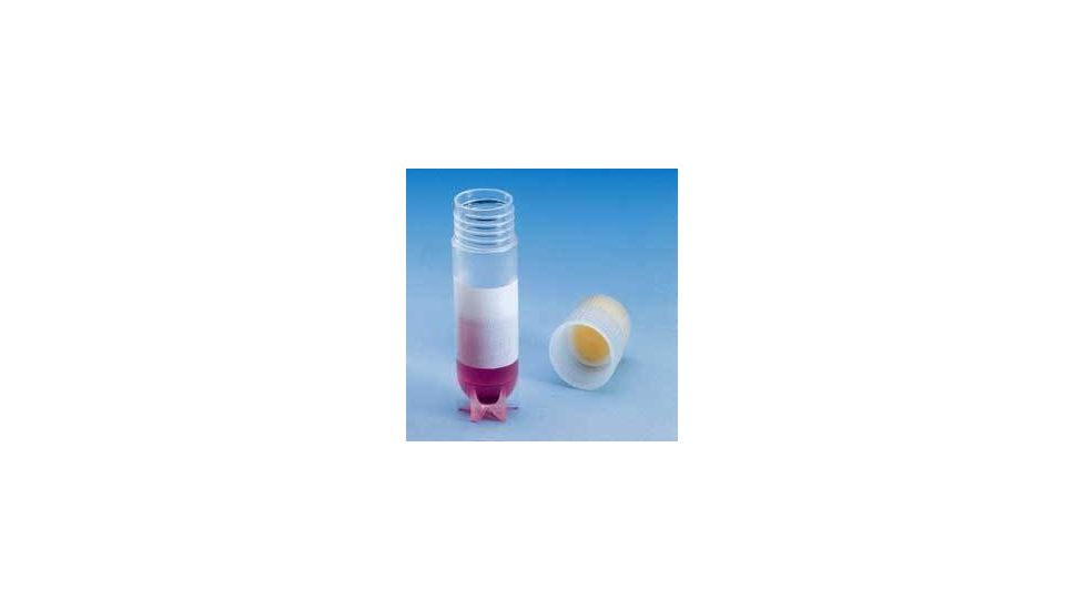 Nalge Nunc CryoTube Vials, Polypropylene, Sterile, External Thread with Screw Cap, NUNC 347643 Round-Bottom Vials Starfoot*