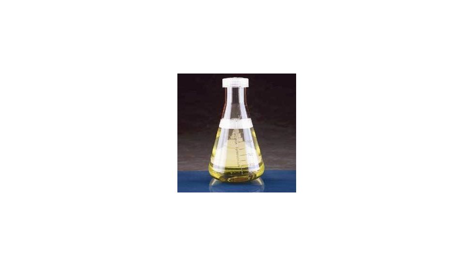 Nalge Nunc Erlenmeyer Flasks with Polypropylene Screw Cap, Polycarbonate, NALGENE 4108-0125