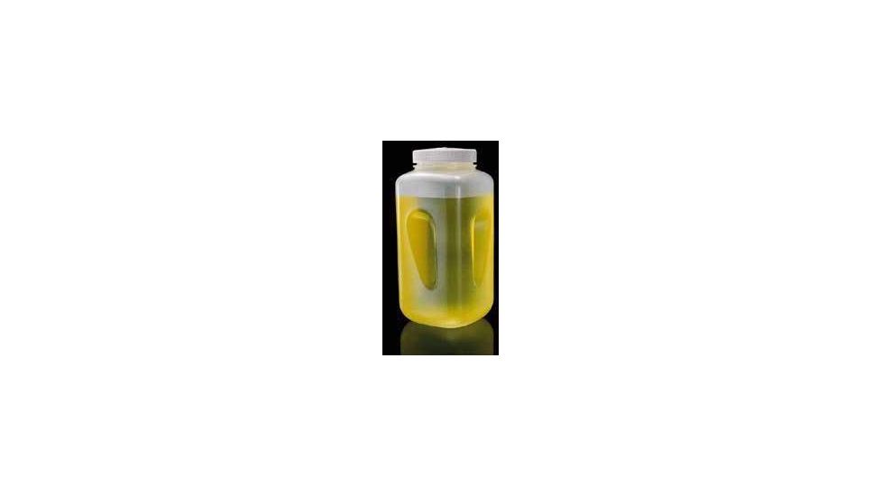 Nalge Nunc Large Square Bottle, Polypropylene, Wide Mouth, NALGENE 2122-0010 Bottle Wm Square 1 Gal, Each