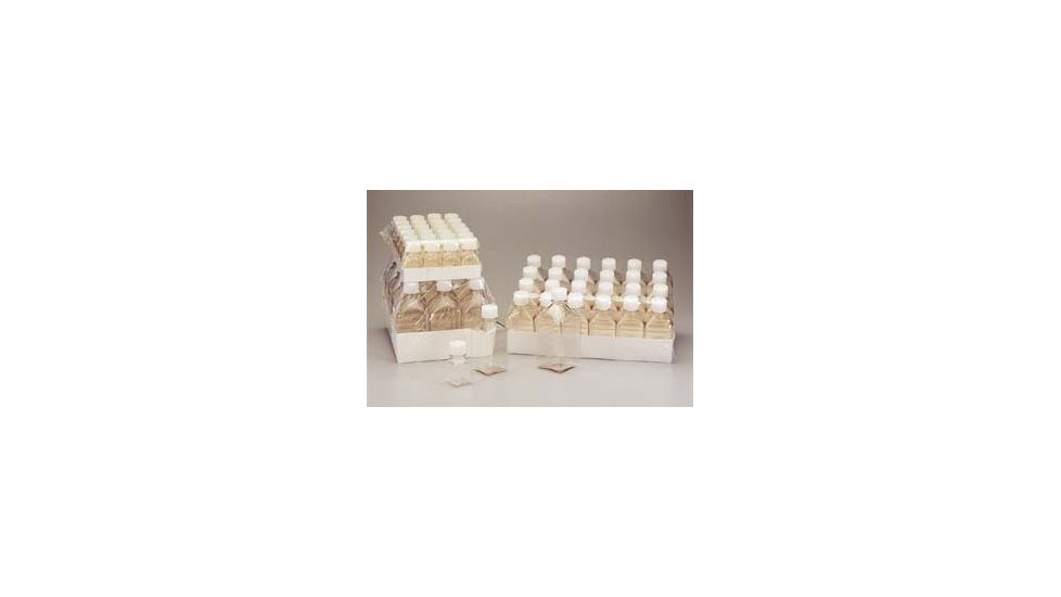Nalge Nunc NALGENE Square Media Bottles, PETG, Sterile 342024-0125 Bottles Without Screw Caps