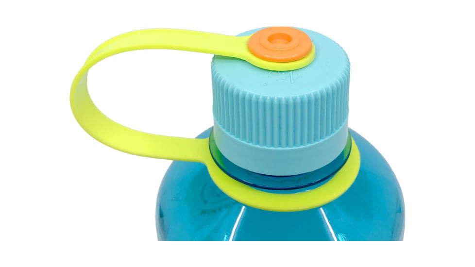 Nalgene Narrow Mouth 1 Pint Sustain Water Bottle, 16 oz, Cerulean, 2020-1116