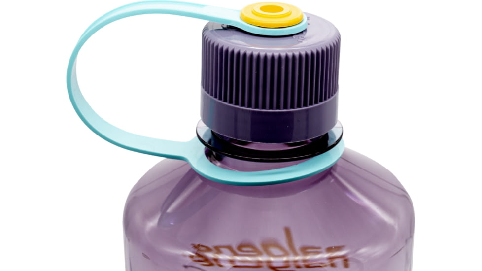 Nalgene Narrow Mouth 1 Quart Sustain Water Bottle, 32 oz, Aubergine, 2020-1032