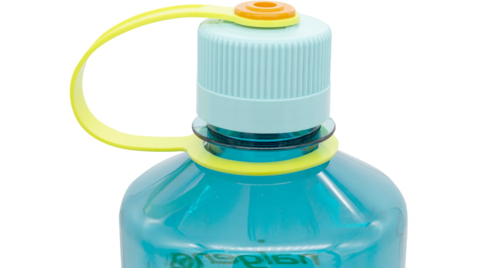 Nalgene Narrow Mouth 1 Quart Sustain Water Bottle, 32 oz, Cerulean, 2020-1132