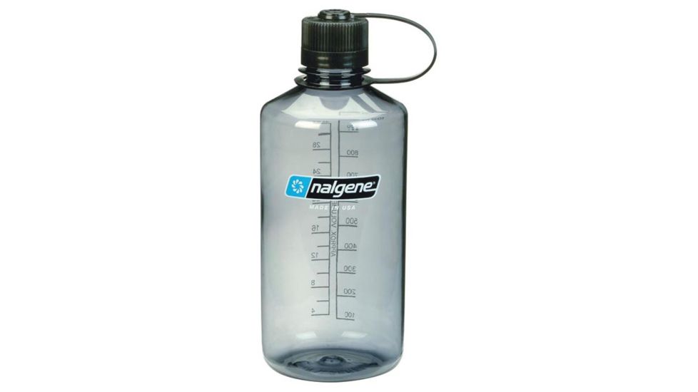Nalgene Nm 1 Qt Gray W/black Lid 2078-2027