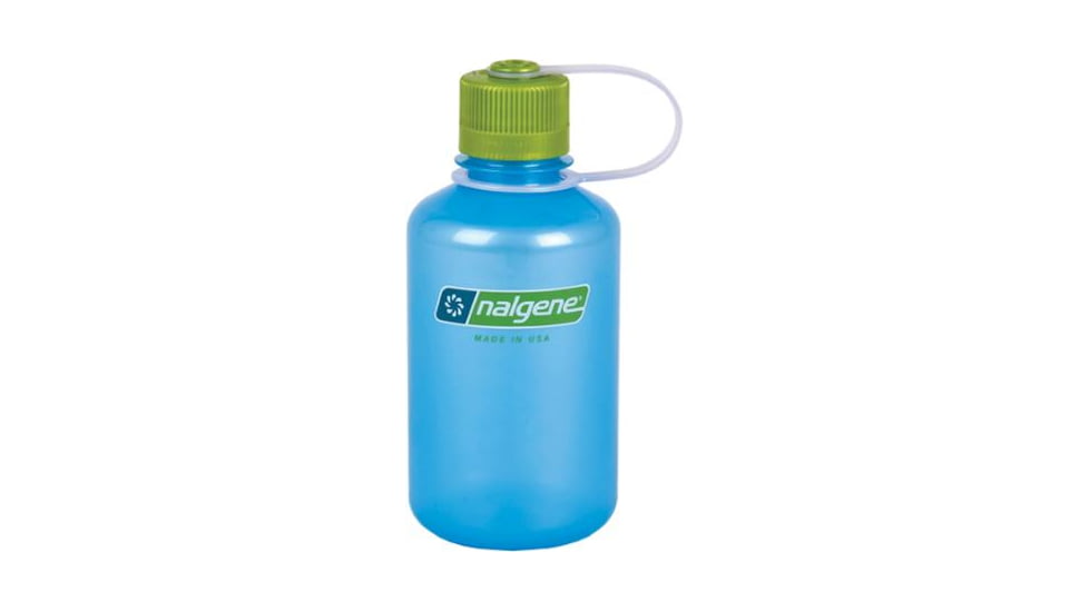 Nalgene Tritan 16 oz. N/M Cap, Sky with Foam Green 703046
