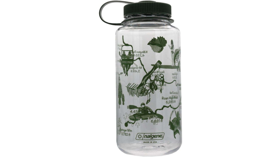 Nalgene Wide Mouth Bottle Sleeve, 32 oz, East Coast Clear, 32oz, 621799