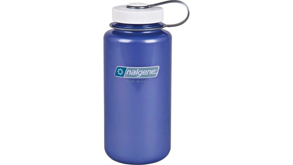 Nalgene 32oz Wide Mouth Bottle, Pink/Pink Lid, 341825