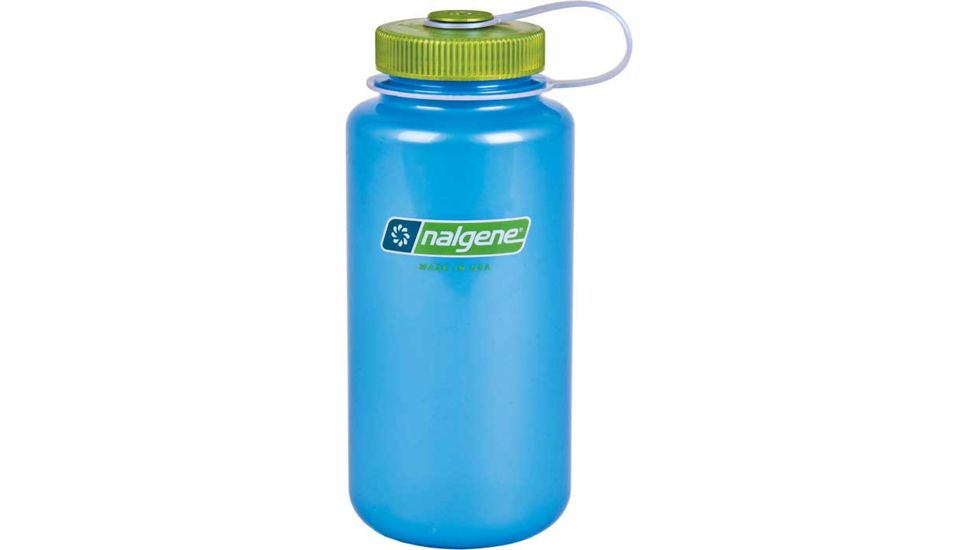 Nalgene 32oz Wide Mouth Bottle, Pink/Pink Lid, 341825