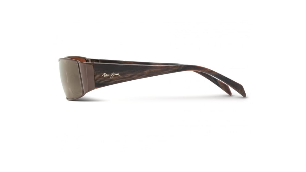 Maui Jim Nalu Sunglasses w/ Espresso Frame and HCL Bronze Lenses - H122-19, Side View
