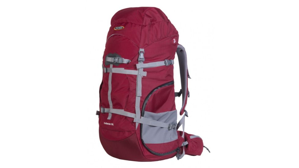 Naneu Adventure Outlander Adventure 50L PRO Backpack, Burgundy OUT008