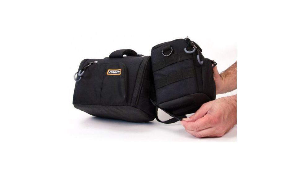 Naneu Correspondent C500 MediumShoulder Bag, Black C50001