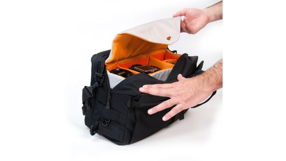 Naneu Military Ops Sierra Small Shoulder Bag, Black SRA001