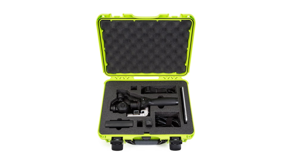 Nannuk Case with Foam Insert for DJI Osmo, Lime, Medium 910 OSM2