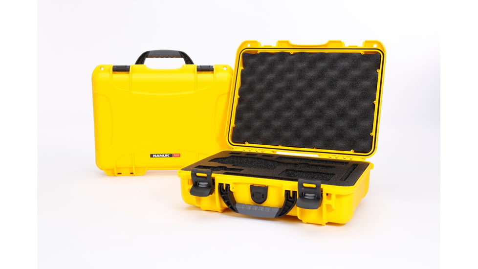 Nannuk Case with Foam Insert for DJI Osmo, Yellow, Medium 910 OSM4