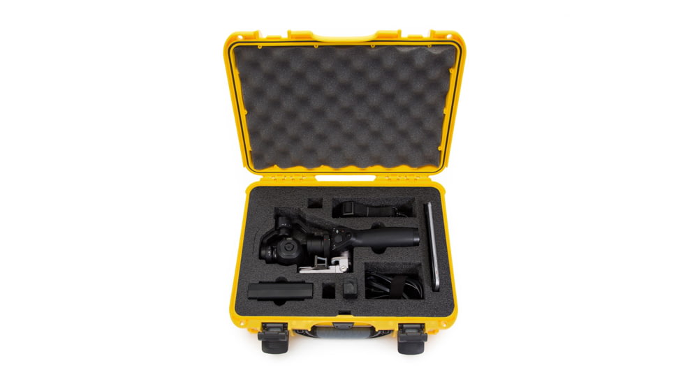 Nannuk Case with Foam Insert for DJI Osmo, Yellow, Medium 910 OSM4