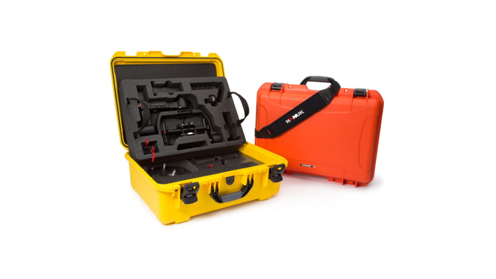Nannuk Case with Foam Insert for DJI Ronin M, Yellow, Large 940 RON4