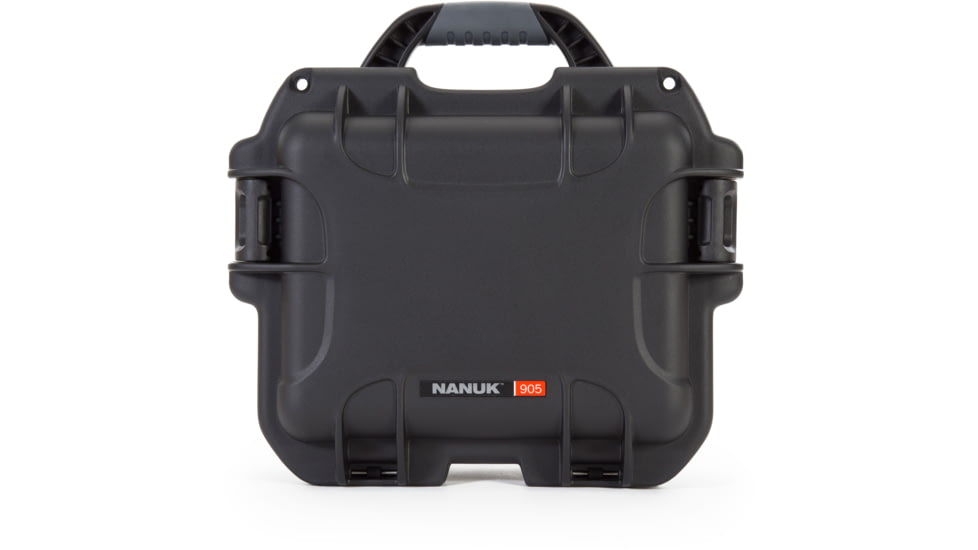 Nanuk 905 Water/Crush Proof Case w/Padded Divider - Black, 905S-020BK-0A0