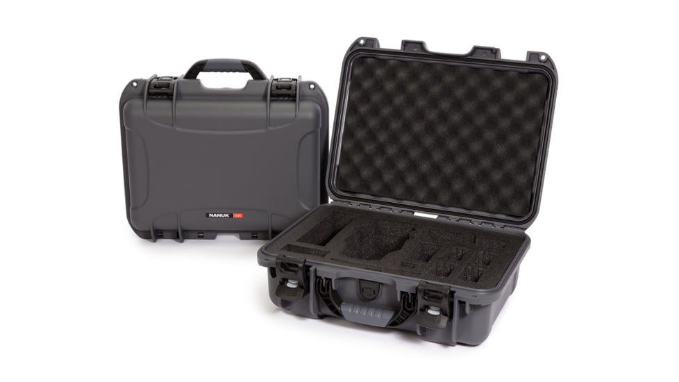 Nanuk 920 Nanuk Case w/foam insert for DJI Mavic, Graphite, 920-MAV7